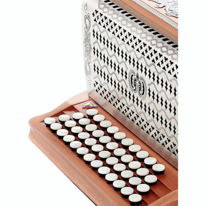 Analyse complète de l’accordéon Strasser Professional G/C/F/Bb Apple