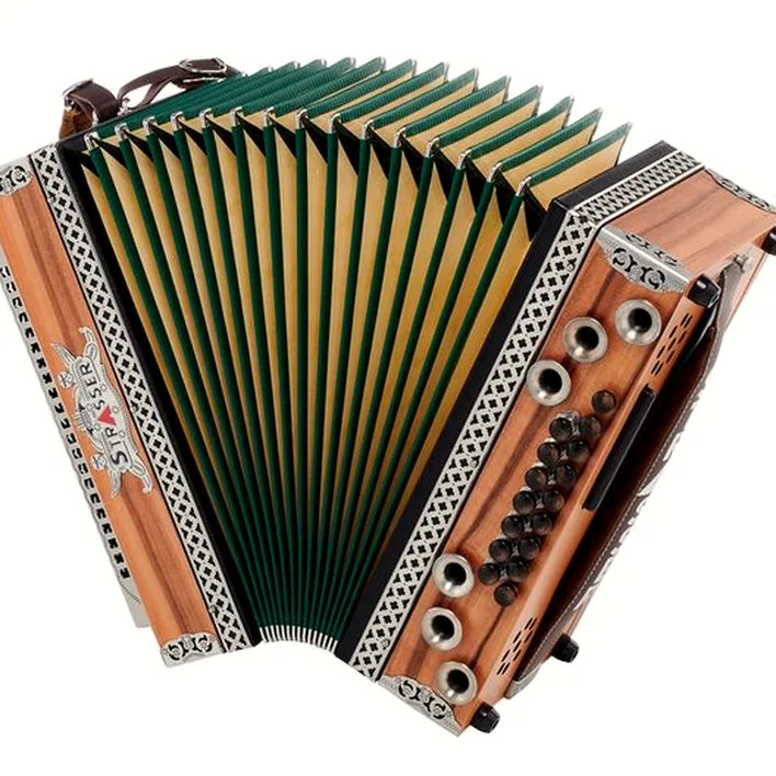 Analyse complète de l’accordéon Strasser Professional G/C/F/Bb Apple
