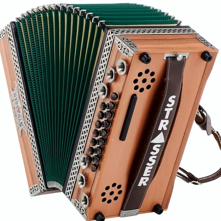 Analyse complète de l’accordéon Strasser Professional G/C/F/Bb Apple