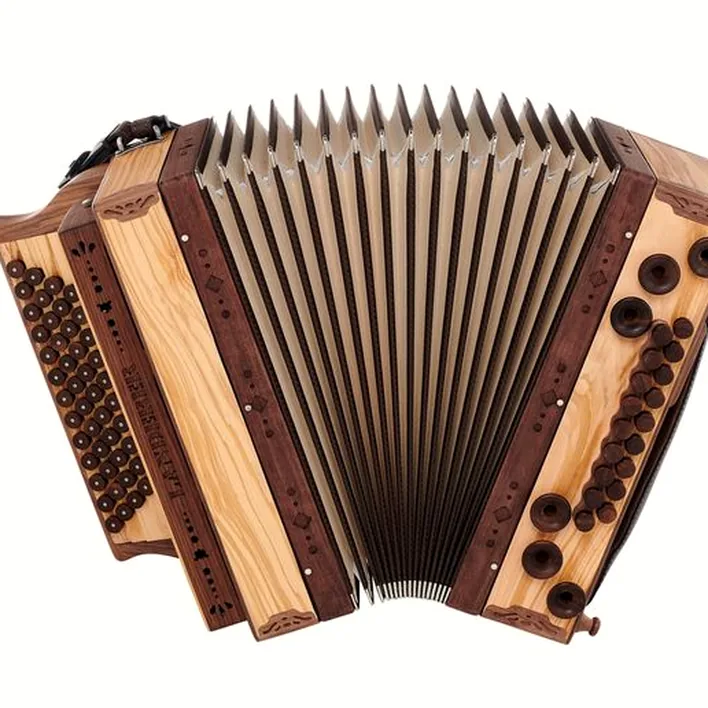 Avis de musicien : L’accordéon Landerer De Luxe Olive Bb/Eb/Ab/Db au banc d’essai