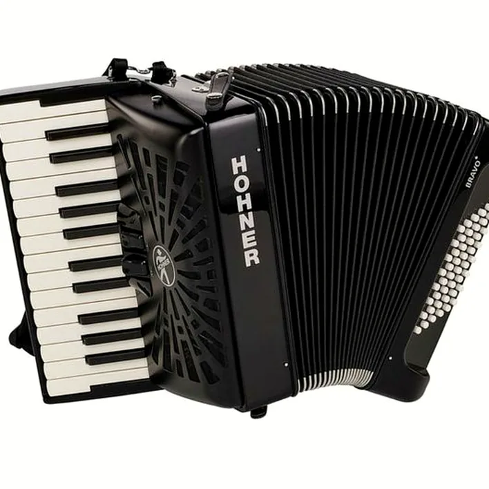 Avis et Test de l’accordéon Hohner Bravo II 48 Black silent key