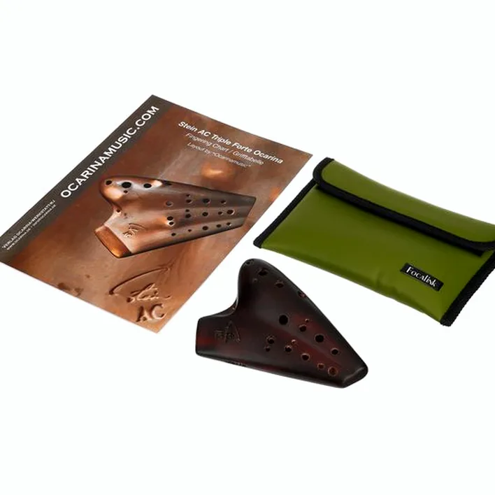 Avis et Test de l’ocarina Thomann AC Double Ocarina Forte Brown