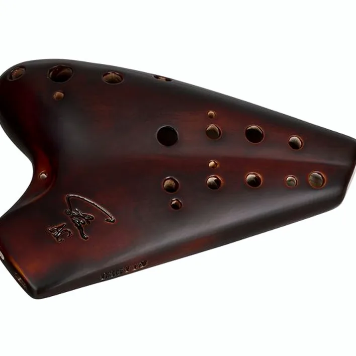 Avis et Test de l’ocarina Thomann AC Double Ocarina Forte Brown