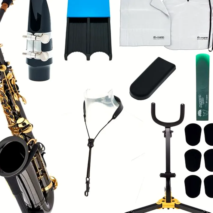 Saxophone Thomann TAS-180 Black Alto Sax Set Test et Avis