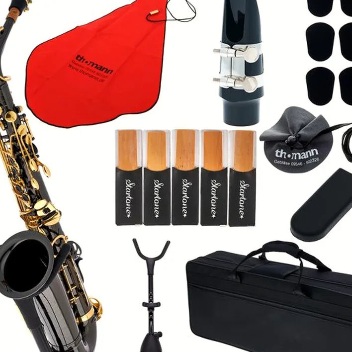 Le saxophone Thomann TAS-180 Black Alto Sax Set II Test & Avis