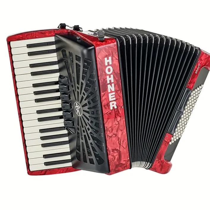 Hohner Bravo III 72 Red silent key Avis : Idéal pour débuter ou progresser ?