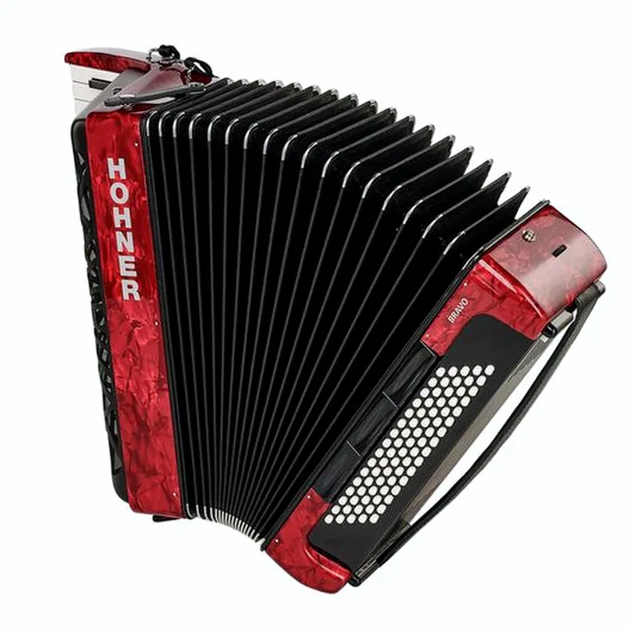 Hohner Bravo III 80 Red silent key Avis : Les points forts et points faibles