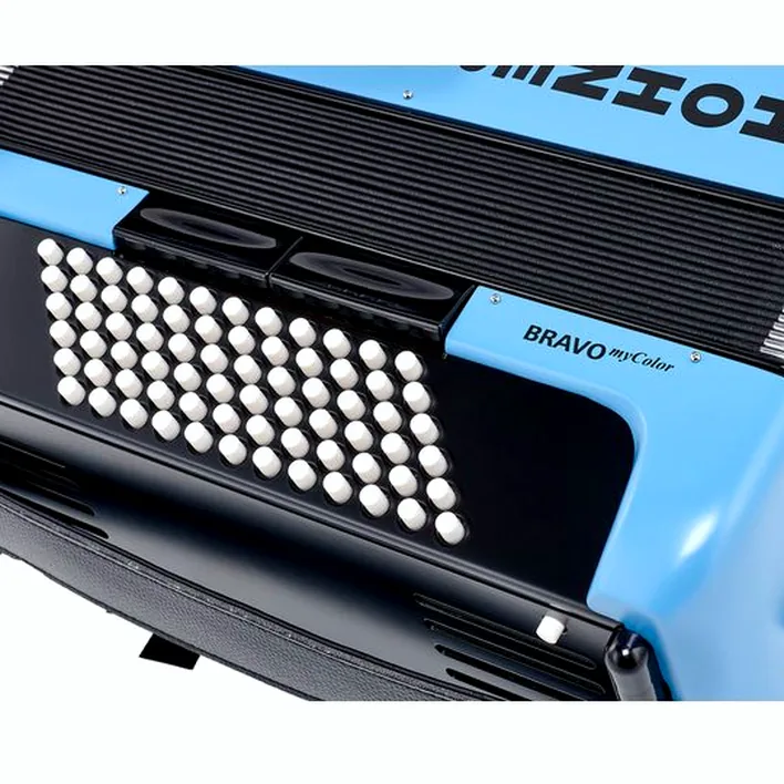 Notre avis complet sur l’accordéon Hohner Bravo III 72 myColor Sky