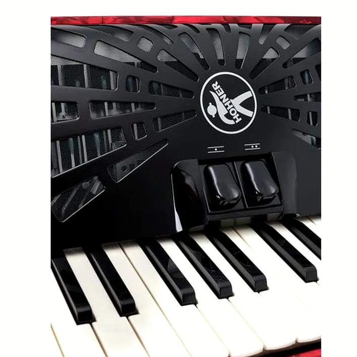 Test approfondi de l’accordéon Hohner Bravo II 48 Red silent key