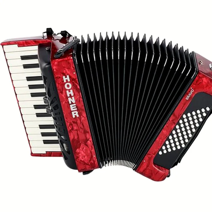 Test approfondi de l’accordéon Hohner Bravo II 48 Red silent key