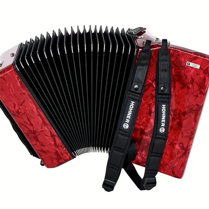 Test approfondi de l’accordéon Hohner Bravo II 48 Red silent key