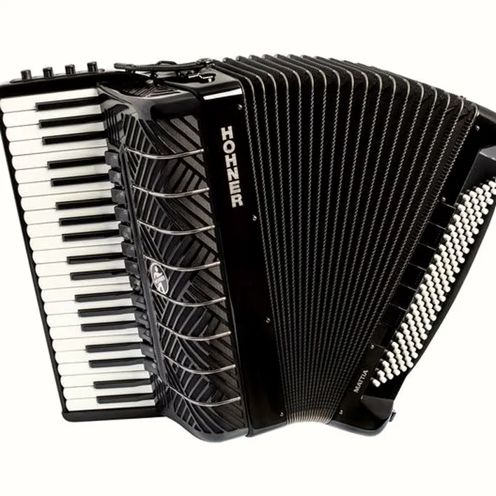 Test approfondi de l’accordéon Hohner Mattia IV 120 BK white Buttons