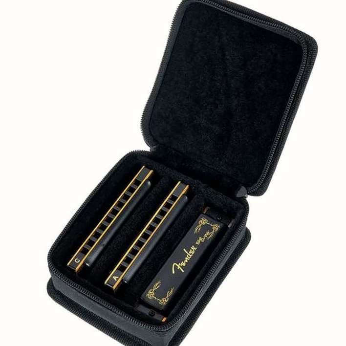 Test, Avis harmonica Fender Blues Deville 3 pack with case