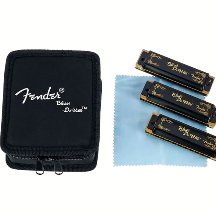 Test, Avis harmonica Fender Blues Deville 3 pack with case
