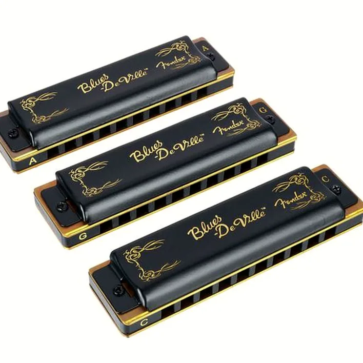Test, Avis harmonica Fender Blues Deville 3 pack with case