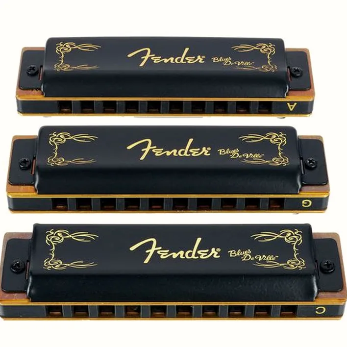 Test, Avis harmonica Fender Blues Deville 3 pack with case