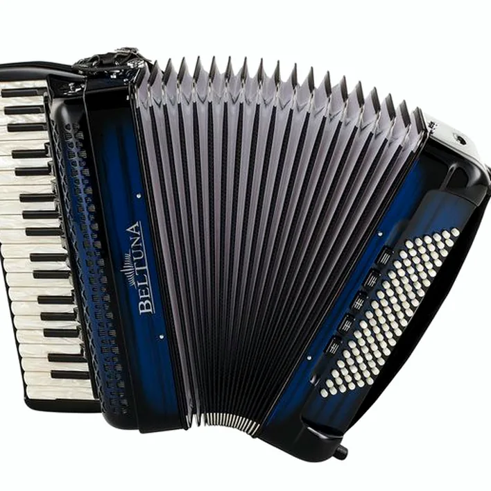 Test terrain de l’accordéon Beltuna Studio IV 96 P Luxe Blue Shad. et avis d’expert